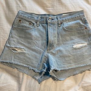 Rag and bone jean shorts size 27
